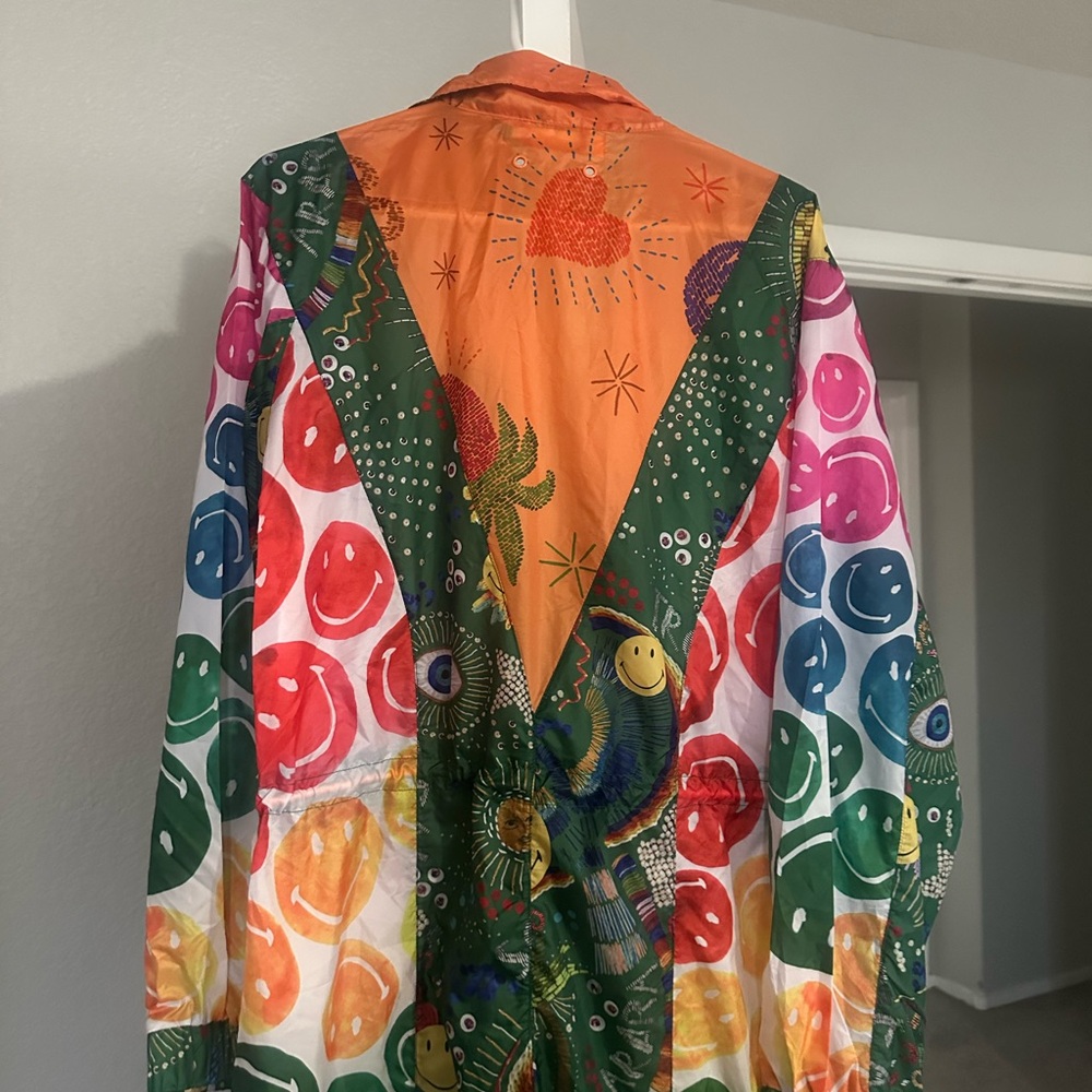 FARM Rio Multicolor Printed Jumpsuit with Orange Accents - Picture 7 of 15